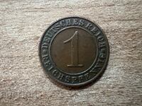 Germania - 1 Reichspfennig (1934) - D