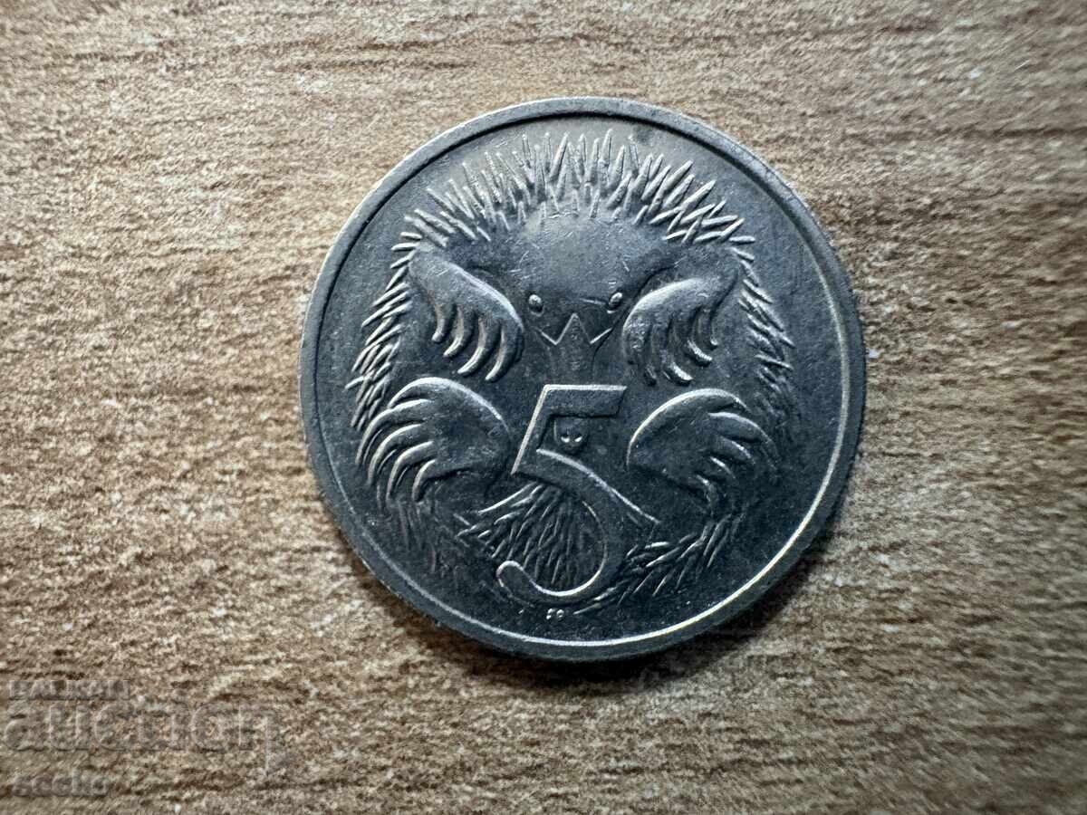 Australia - 5 cenți (1981) Australia - 5 cenți (1981)