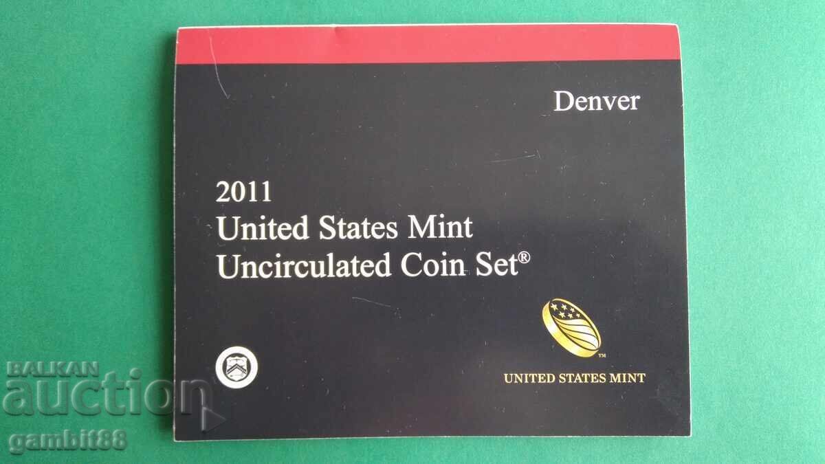 SET MONEDE AMERICANE DIN 2011 - 14 BUC. UNC cu preț € 8.00 | 15.65 BGN