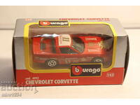 1/43 BBURAGO CHEVROLET CORVETTE ΜΟΝΤΕΛΟ ΑΥΤΟΚΙΝΗΤΟΥ
