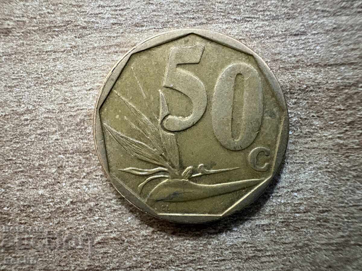 Africa de Sud - 50 cenți (2015)