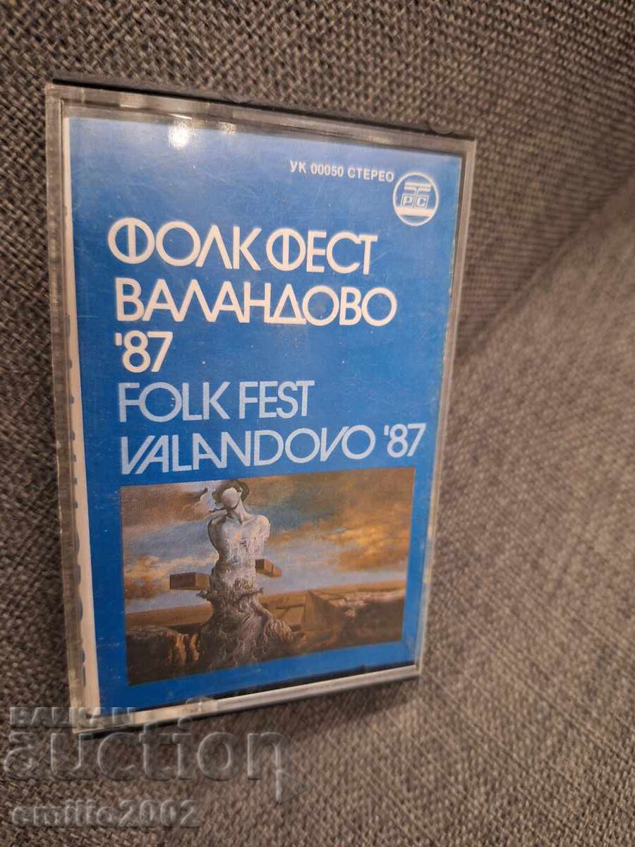 Casetă audio - Folk Fest Valandovo 87