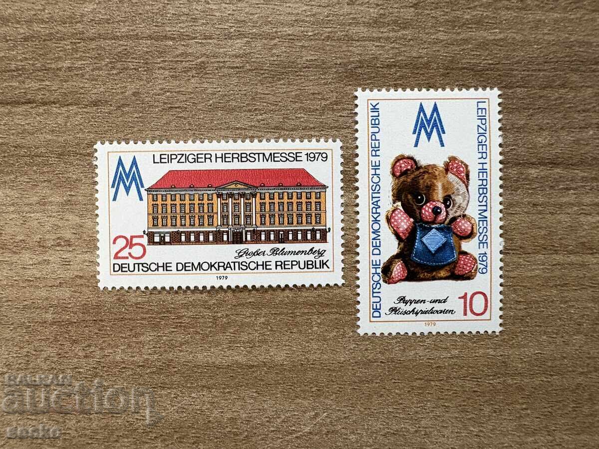 ΛΔΓ - Φθινοπωρινή Έκθεση Λειψίας (1979) MNH
