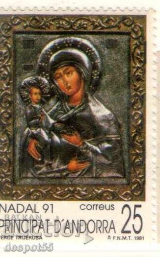 1991. Andorra (Spanish). Christmas.