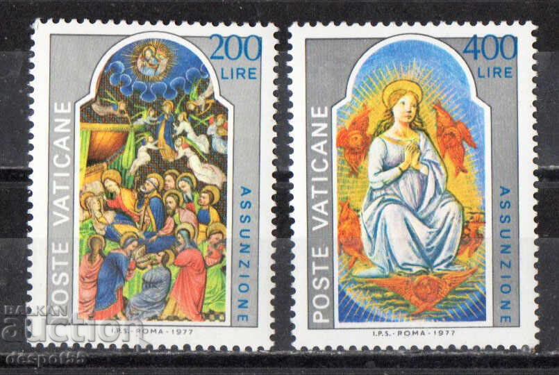 1977. Vatican. Virgin Mary