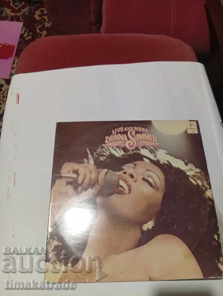 Плоча Donna Summer – Live And More-двоен албум