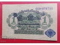 Banknote-Germany-1 mark 1914