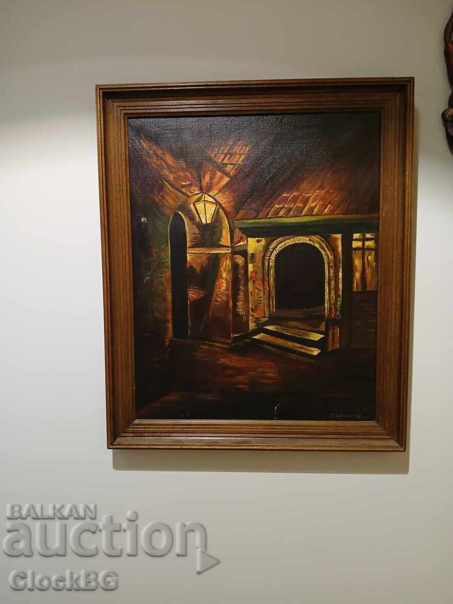 Oilpainting linnen