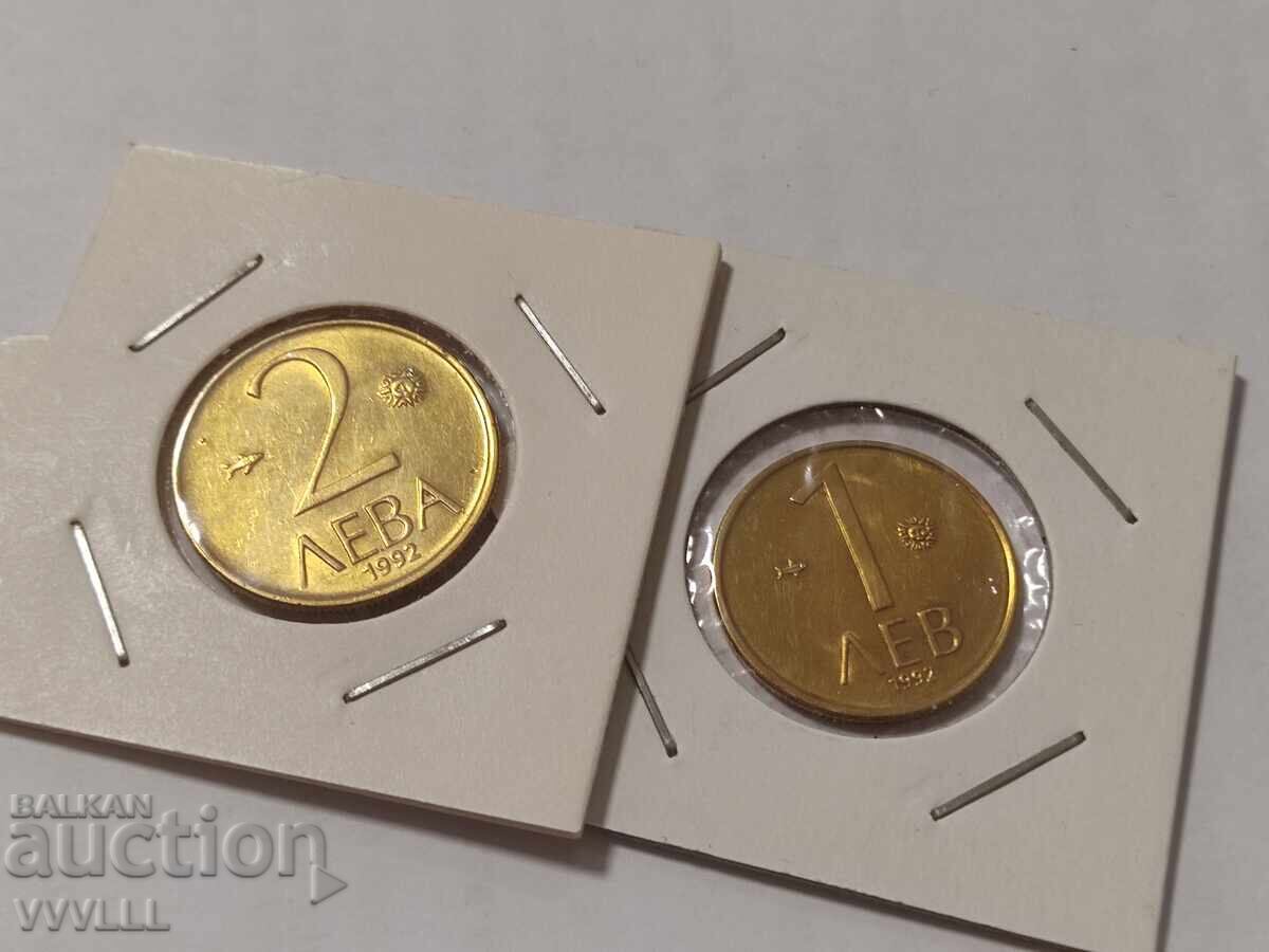 Licitație Set 2 monede 1992 Licitație Set 2 monede 1992