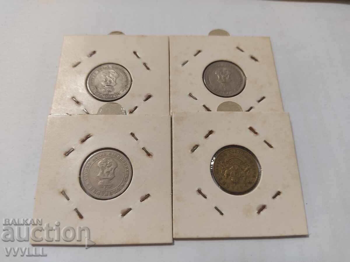 Set 4 monede cu preț € 5.00 | 9.78 BGN