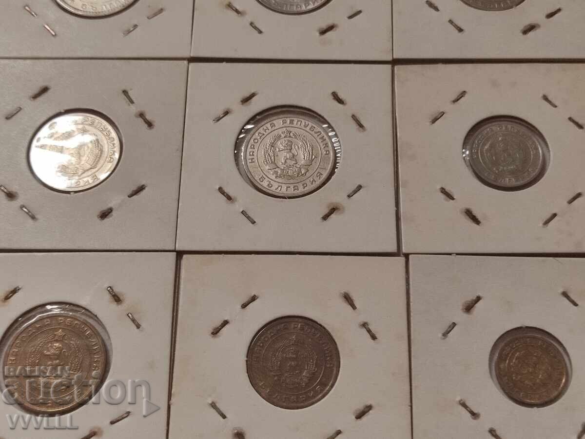 SET COMPLET 9 monede 1951-1960 - 5