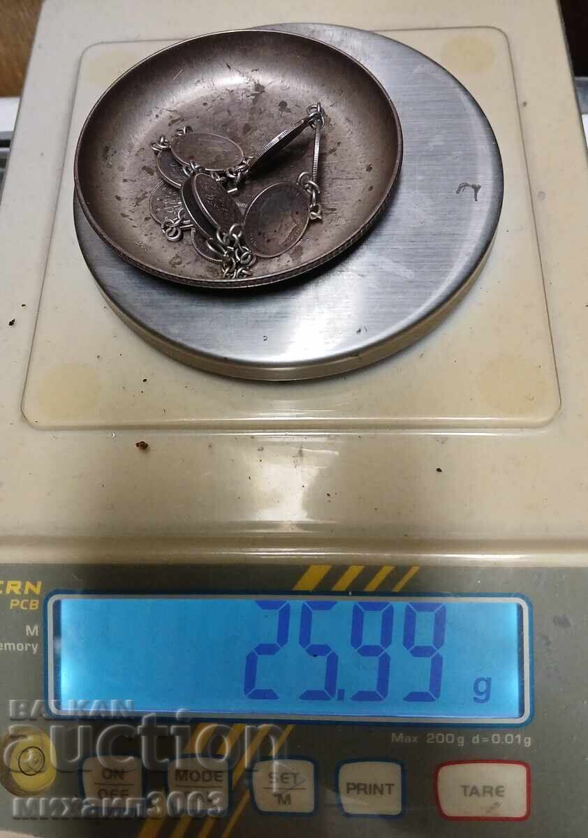 ΓΥΝΑΙΚΕΙΑ ΒΡΑΧΙΟΛΙ ΑΠΟ ΑΣΗΜΕΝΙΑ ΝΟΜΙΣΜΑΤΑ - 6
