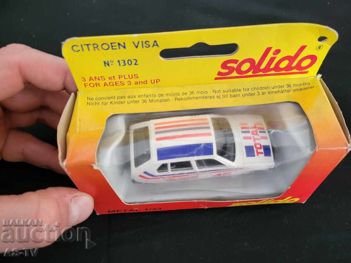 Livrarea Mașinuță veche din metal 1980 Citroen Solido