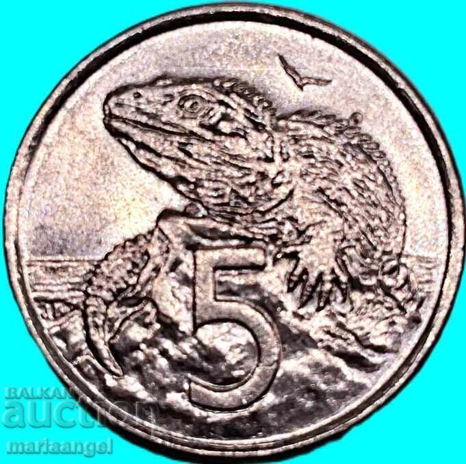 Μεγάλη Βρετανία 5 σεντς 2002 Νέα Ζηλανδία - 5