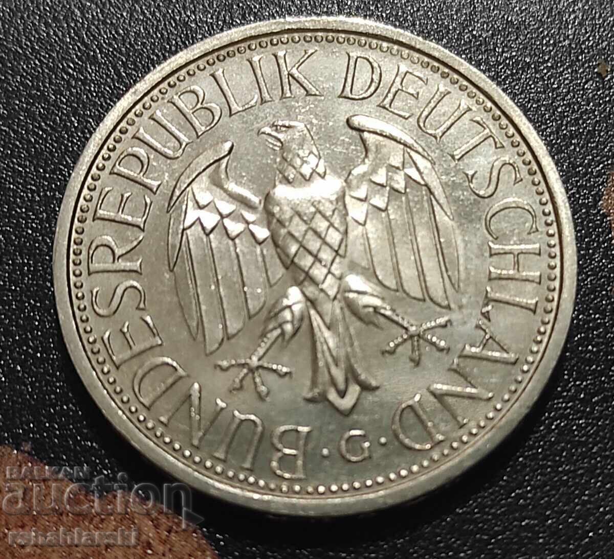 Germany 1 Mark coin "G" [1977] with price € 1.00 | 1.96 BGN