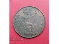 Great Britain-1 penny 1931--excellently preserved