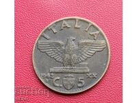 Italy - 5 Centesimi 1942/Year. XX/