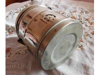 Стар стерилизационен барабан от неръждаема стомана – 16×16.5