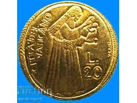 20 Lire 1975 Vatican