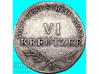 6 Kreuzer 1802 Austria silver