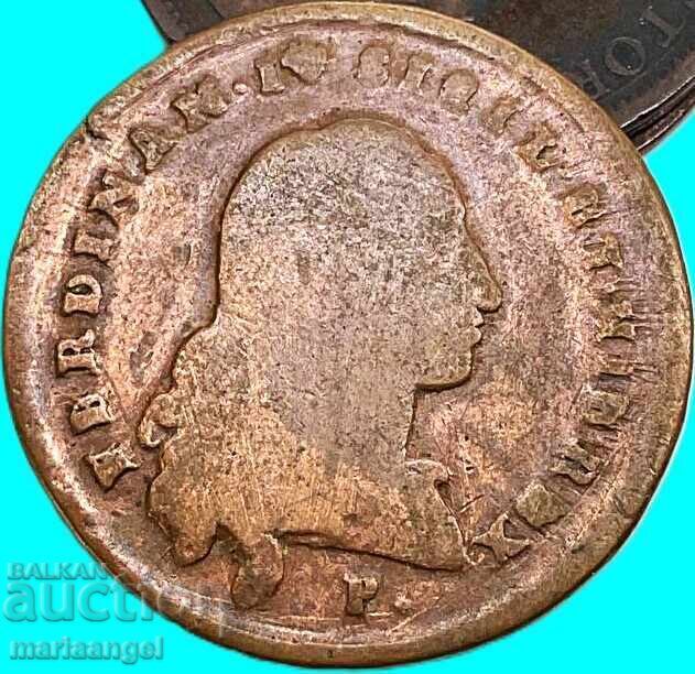 Livrarea Neapole 4 tornesi LaN 7 1799 11,35g Italia Consulat republică Livrarea Neapole 4 tornesi LaN 7 1799 11,35g Italia Consulat republică