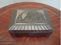 Box with a church motif
