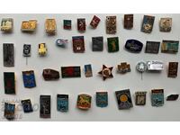 Vintage USSR badges (40 pcs.) - LOT 2