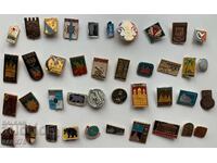 Old USSR badges (40 pcs.) - LOT 5