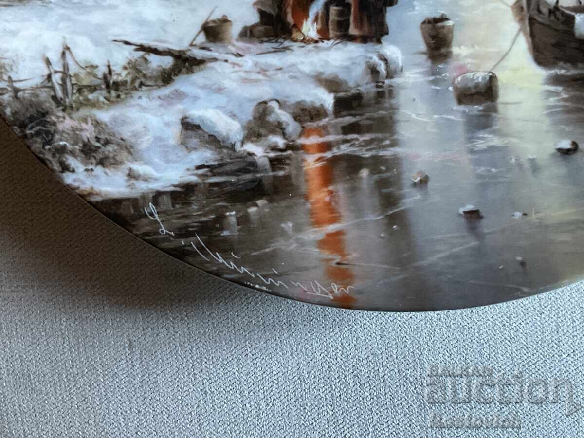 Collectible plate "Romantic Winter Evenings", "Fürstenberg" with price € 18.00 | 35.21 BGN
