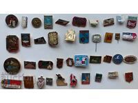 Insigne vechi din URSS (40 buc.) - LOT 9