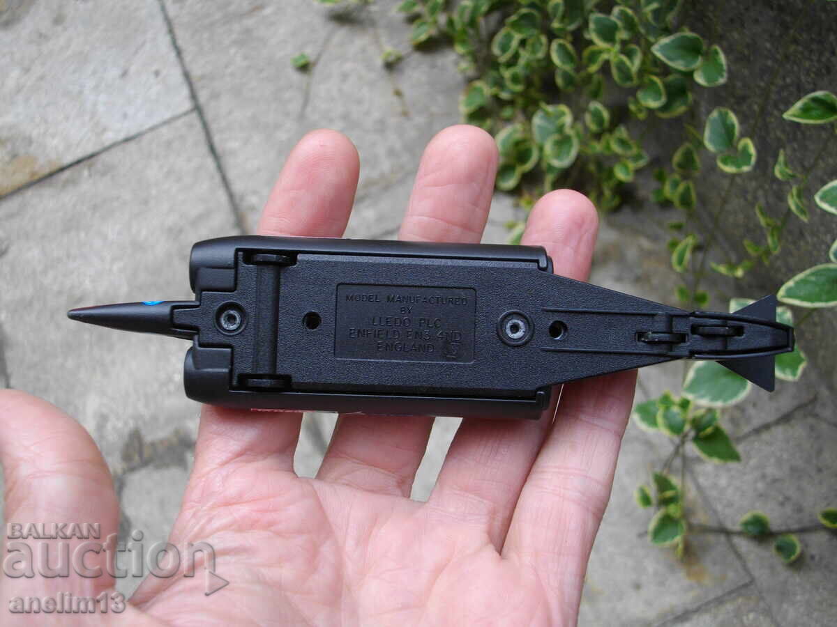 METAL TOY AIRPLANE LLEDO ENFIELD ENGLAND - 6