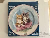 Collector's Plate "Cats", Germany