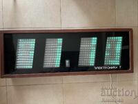 Wall clock Electronic "Elektronika 7 - 06K", USSR, 1985