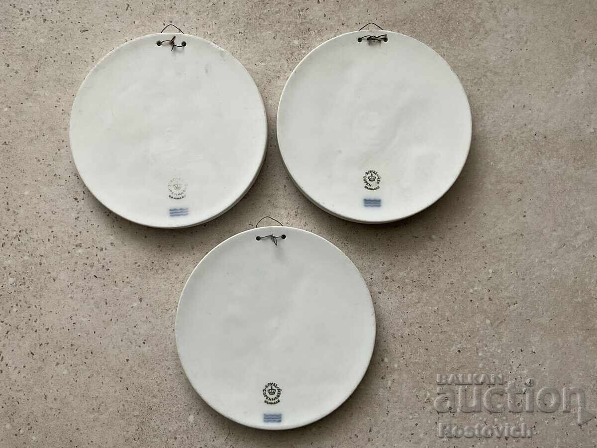 Porcelain bas-relief (plaque) "Four Seasons" Royal Copenhagen - 5