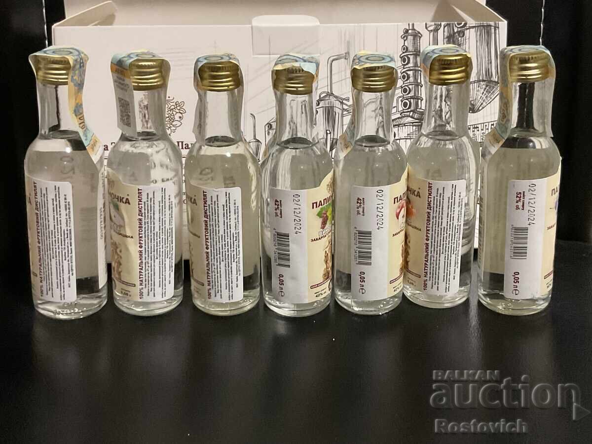 Livrarea Ediție limitată, sticluțe «Palinochka», Ucraina