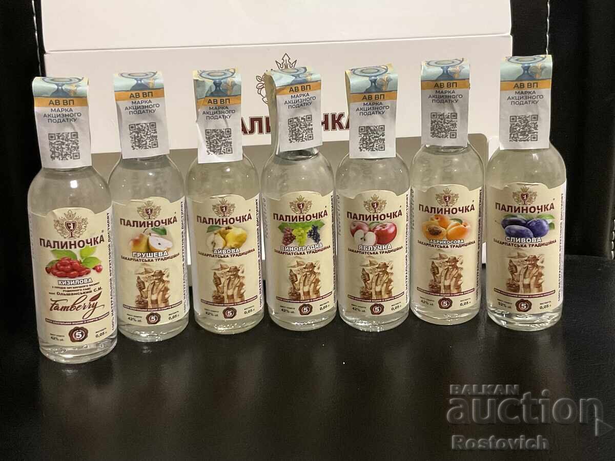 Ediție limitată, sticluțe «Palinochka», Ucraina