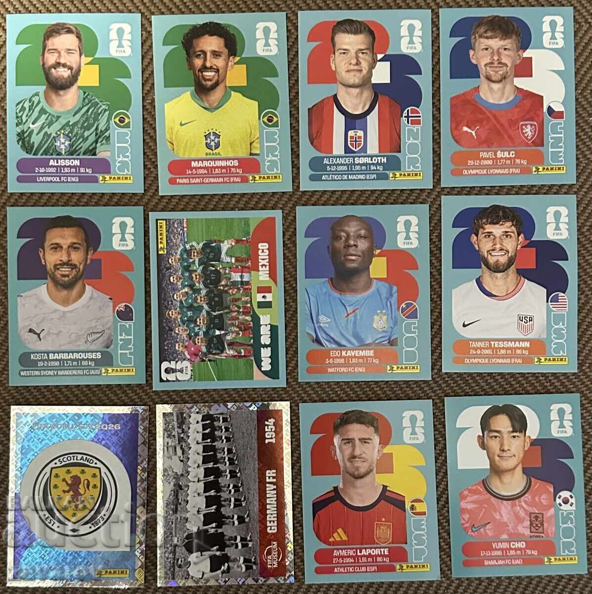 Panini World Cup 2026 Stickers Germany Mexico Brazil Panini World Cup 2026 Stickers Germany Mexico Brazil