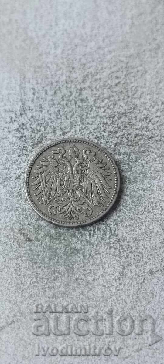 Austria 10 Heller 1895 with price € 0.48 | 0.94 BGN