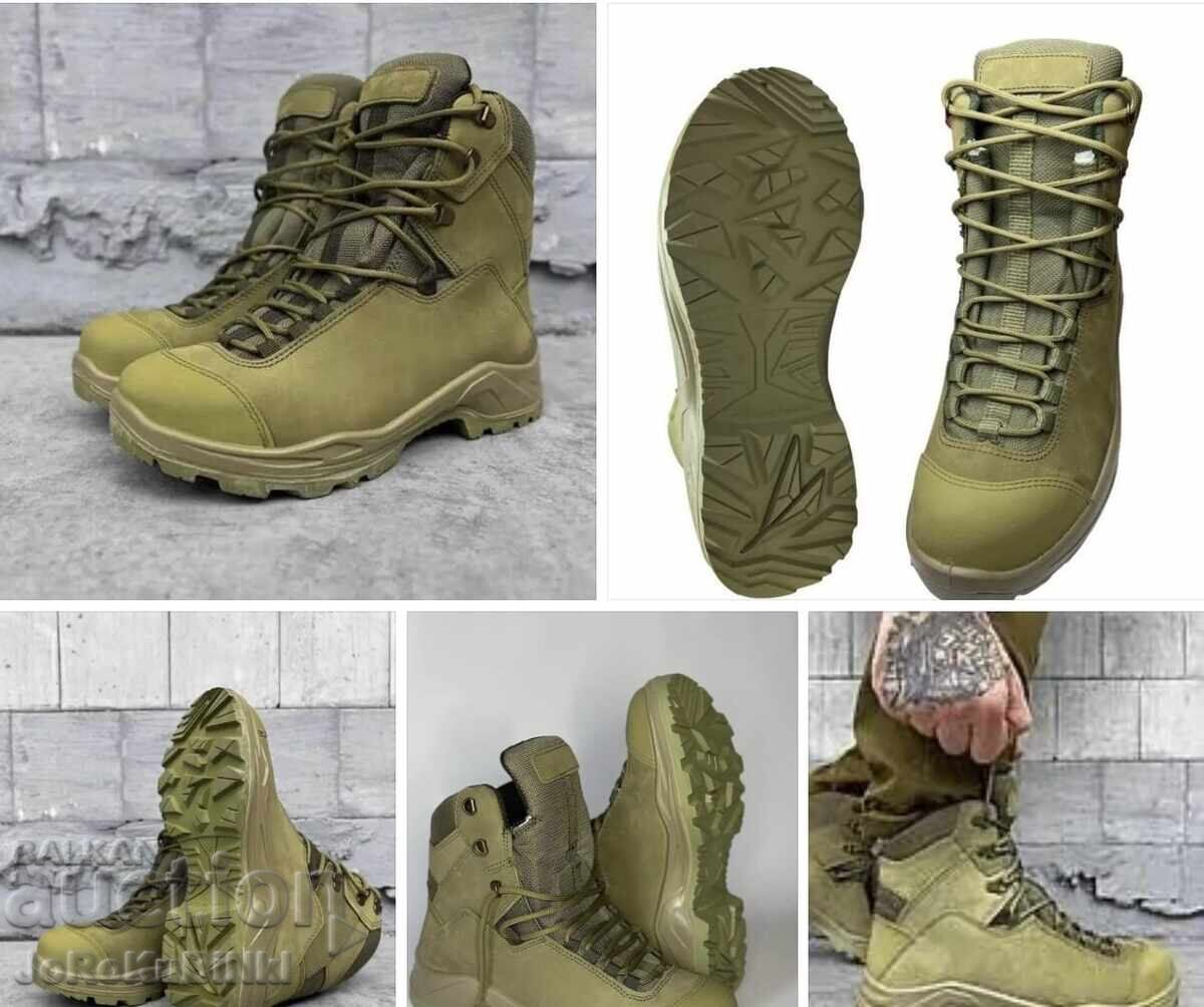 Tactical military boots with membrane and Kevlar - 7