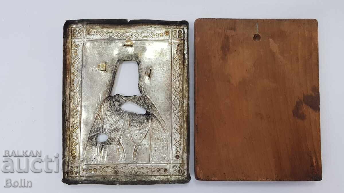 Rară Icoană Țaristă Rusească - Sf. Varvara - 1875 " titlu 84 - 7