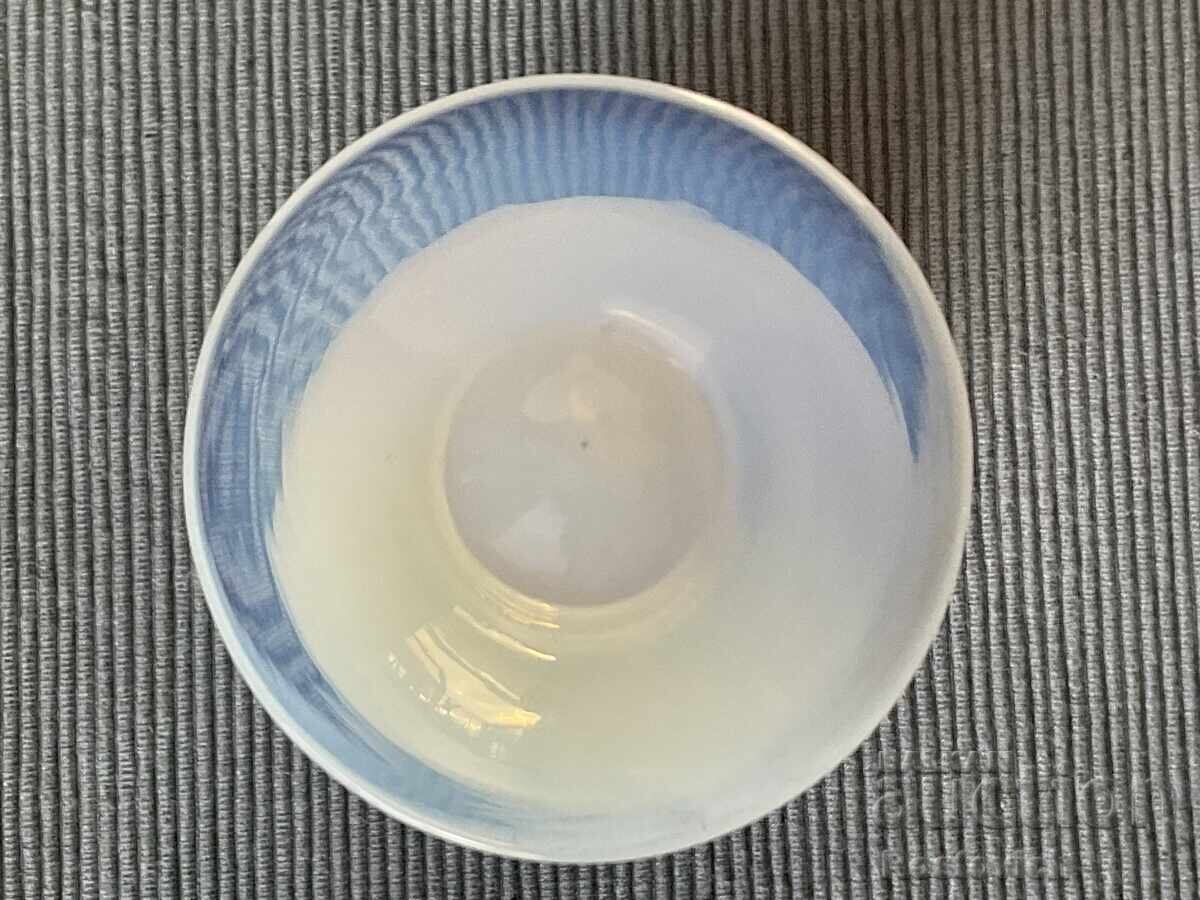 Vază din sticlă opalină, Portieux Vallerysthal, Franța - 5