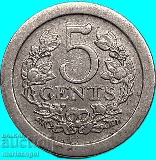 Delivery of Netherlands 1908 5 cents Delivery of Netherlands 1908 5 cents