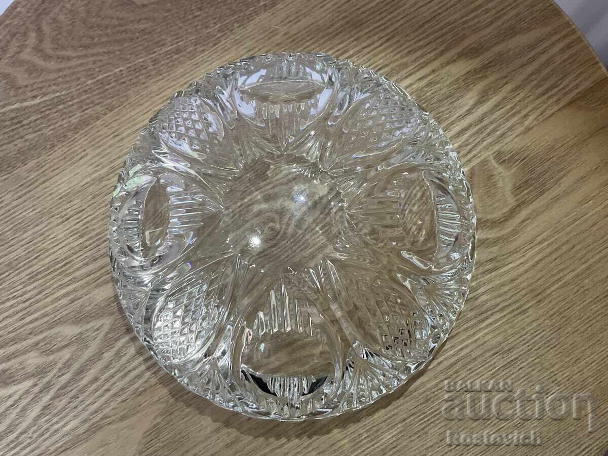 Auction Crystal fruit bowl. Soviet Union Auction Crystal fruit bowl. Soviet Union