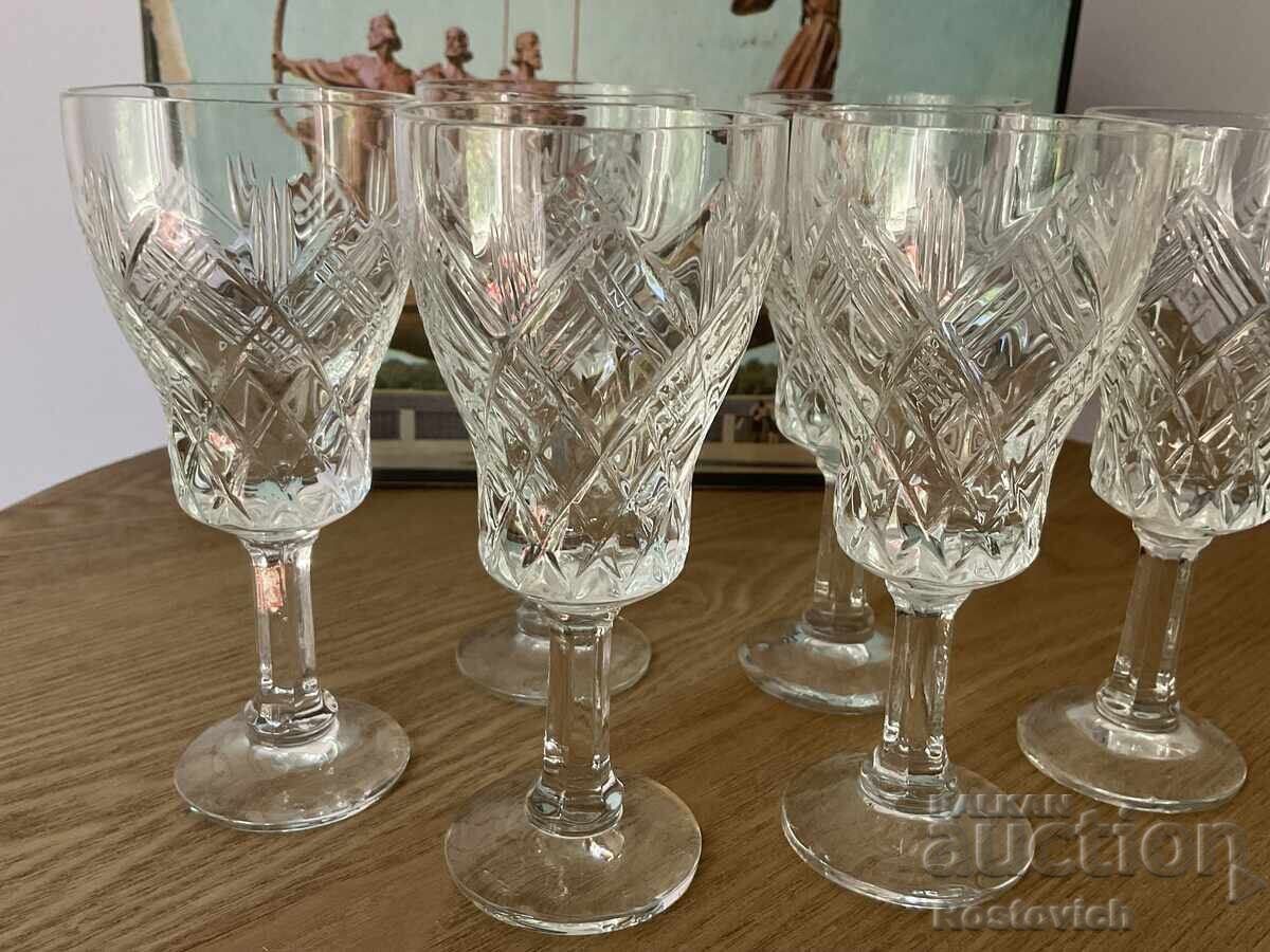"Kyiv Souvenir" crystal shot glasses USSR, Ukraine with price € 55.00 | 107.57 BGN
