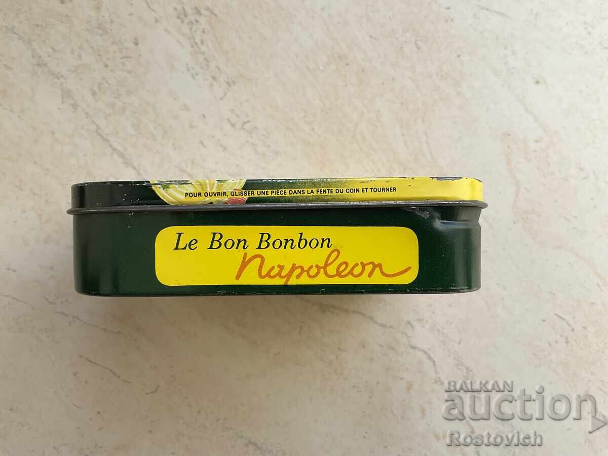 Vintage Napoleon Le Bon Bonbon candy tin. Belgium with price € 8.00 | 15.65 BGN