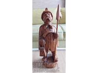 Sculptură în lemn pentru cunoscători, înălțime 33cm