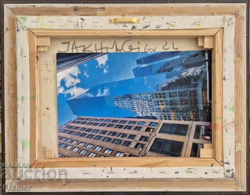 Ivan Yakhnadzhiev Cityscape New York 2024 oil No. 31 - 6