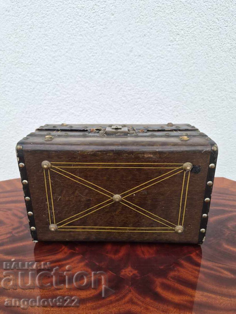 Cutie de bijuterii vintage din lemn!!! - 6 Cutie de bijuterii vintage din lemn!!! - 6