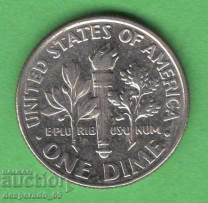 (¯`'•.¸ 10 cents 1999 (D) USA ¸.•'´¯) with price € 0.30 | 0.59 BGN (¯`'•.¸ 10 cents 1999 (D) USA ¸.•'´¯) with price € 0.30 | 0.59 BGN