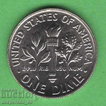 (¯`'•.¸ 10 cents 2012 (D) USA ¸.•'´¯) με τιμή € 0.30 | 0.59 BGN
